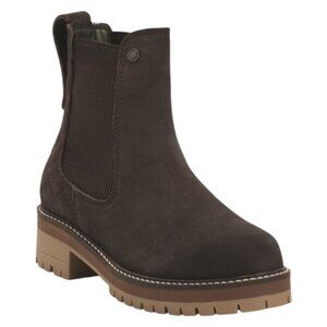 BARBOUR Made In Portugal Suede Chelsea Booties